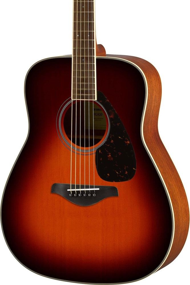 Yamaha FG820 BS FG Series Dreadnought 6 String RH Acoustic Guitar (Certified Refurbished)