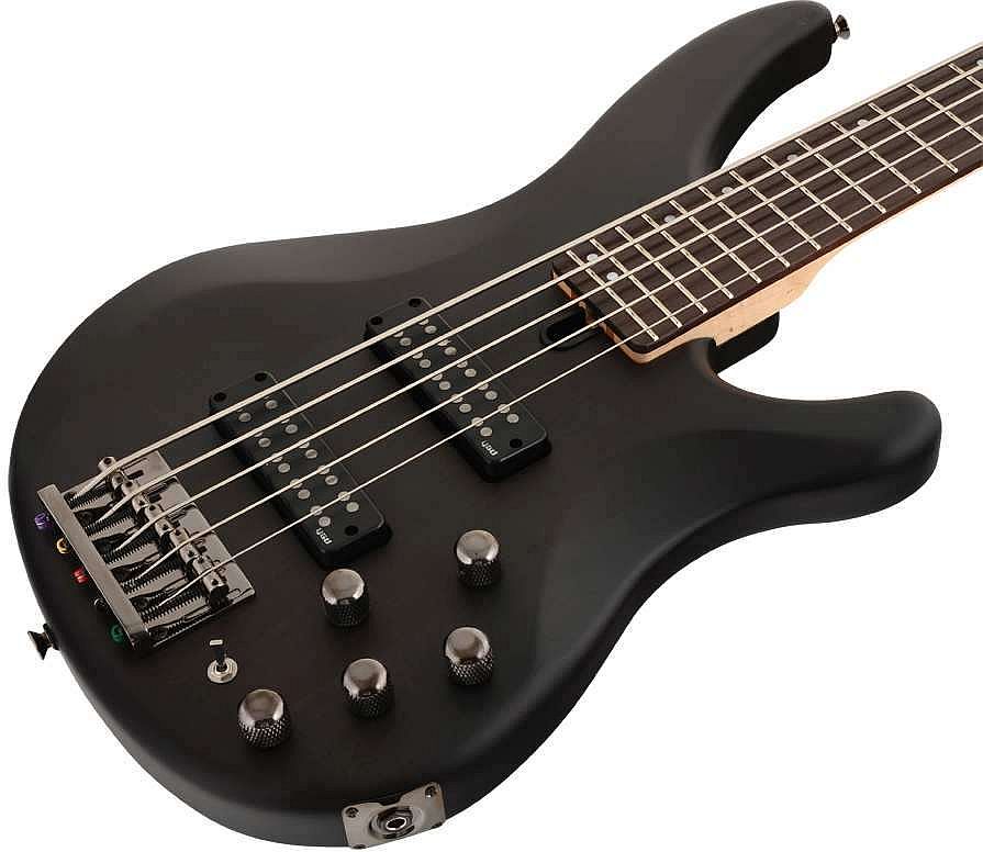 Yamaha TRBX505 5-String Electric Bass Guitar - Translucent Black (Certified Refurbished)