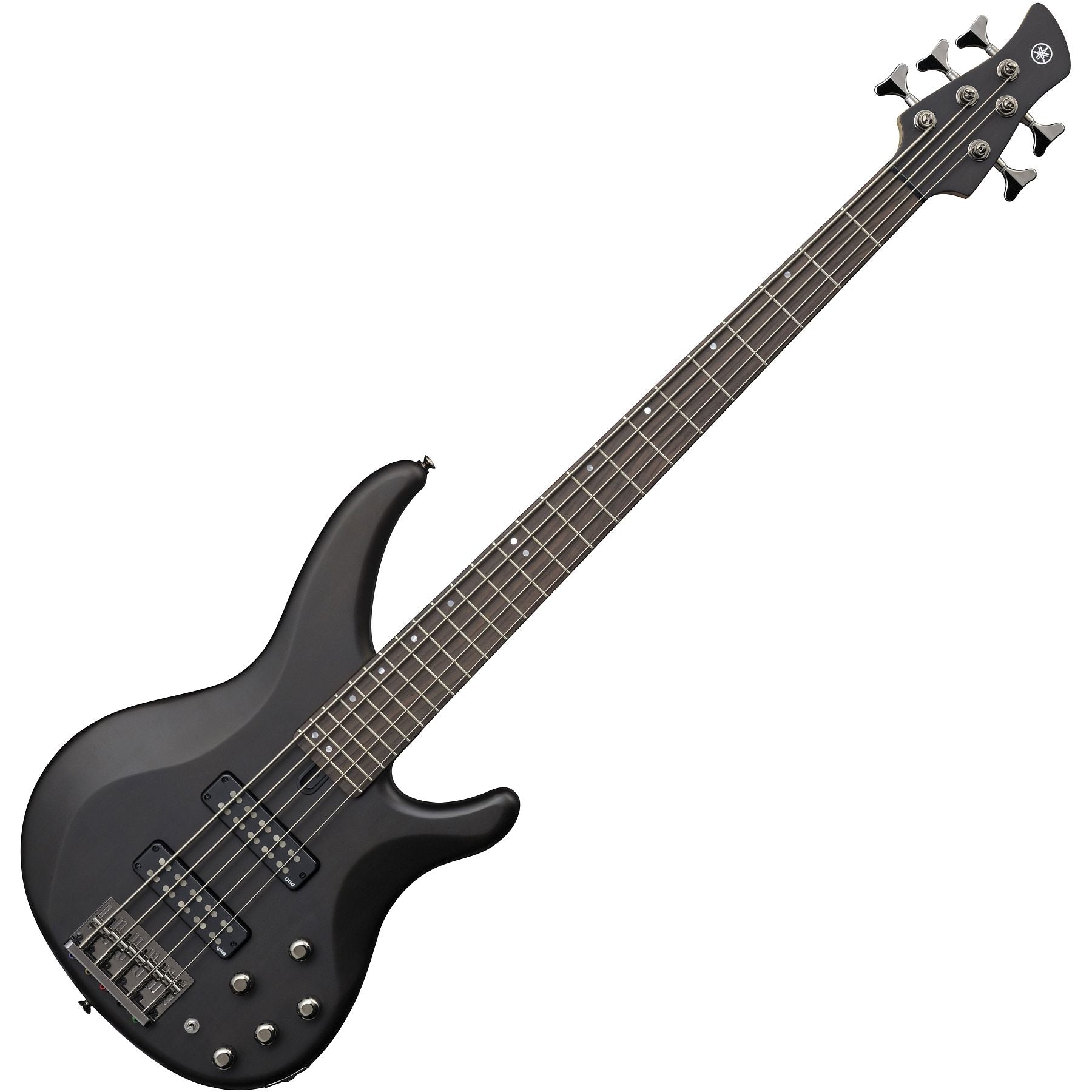 Yamaha TRBX505 5-String Electric Bass Guitar - Translucent Black (Certified Refurbished)