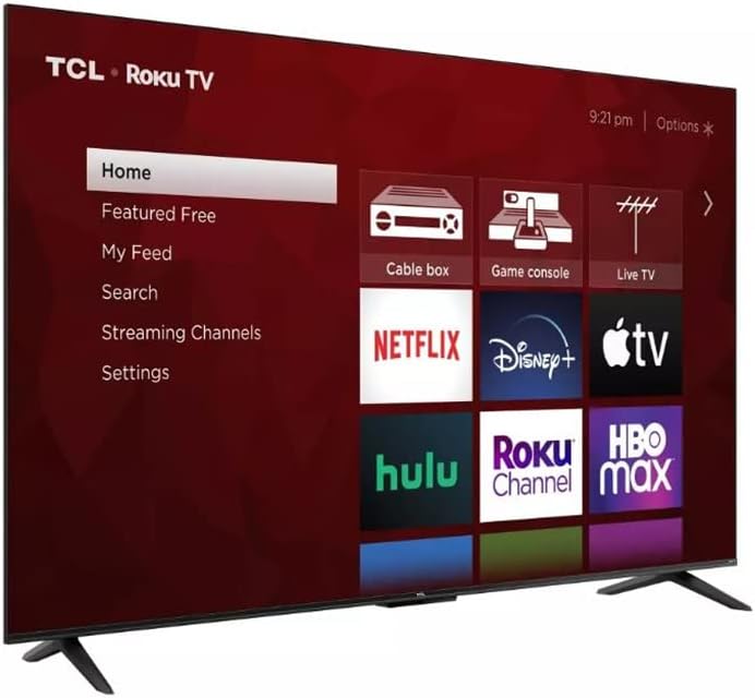 TCL 43" 4K UHD HDR Smart Roku TV Dual-Band WiFi & Ethernet - 43S45 (Certified Refurbished)