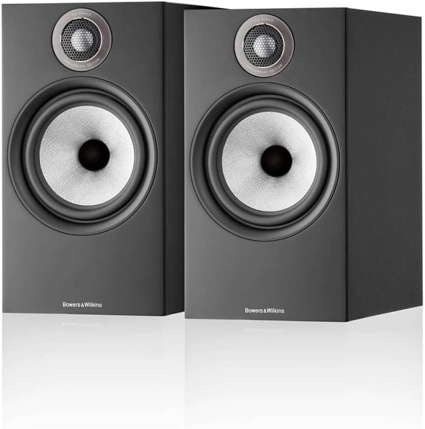 Bowers & Wilkins 606 S2 Anniversary Edition Bookshelf Speakers - Pair (Certified Refurbished)