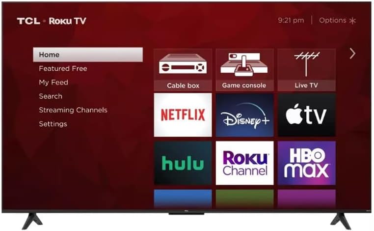 TCL 43" 4K UHD HDR Smart Roku TV Dual-Band WiFi & Ethernet - 43S45 (Certified Refurbished)