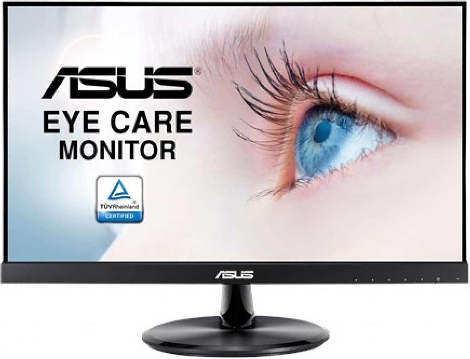 ASUS VP229HE 21.5 Monitor, 1080P Full HD, 75Hz, IPS, FreeSync/Adaptive-Sync, Eye Care, HDMI VGA, Frameless, VESA Wall Mountable (Certified Refurbished)