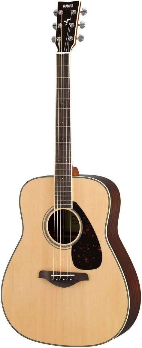 Yamaha FG830 Acoustic Guitar, Natural (Certified Refurbished)