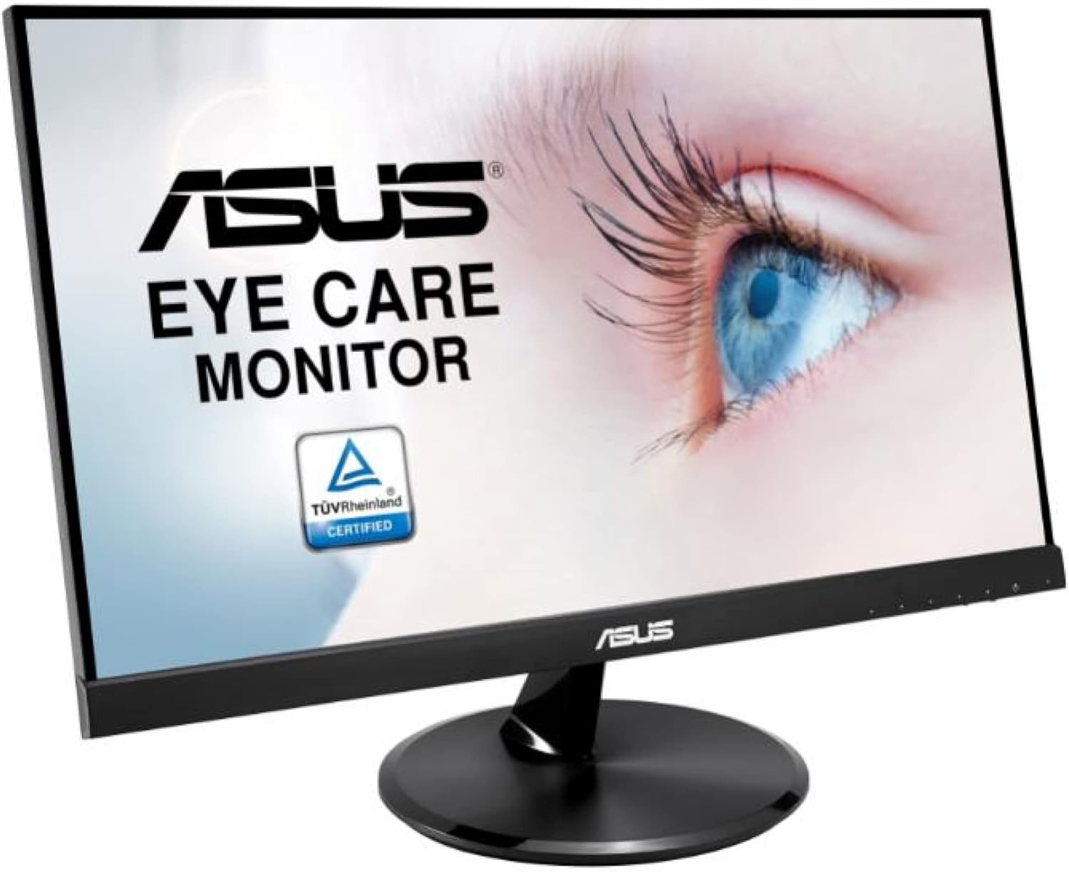 ASUS VP229HE 21.5 Monitor, 1080P Full HD, 75Hz, IPS, FreeSync/Adaptive-Sync, Eye Care, HDMI VGA, Frameless, VESA Wall Mountable (Certified Refurbished)