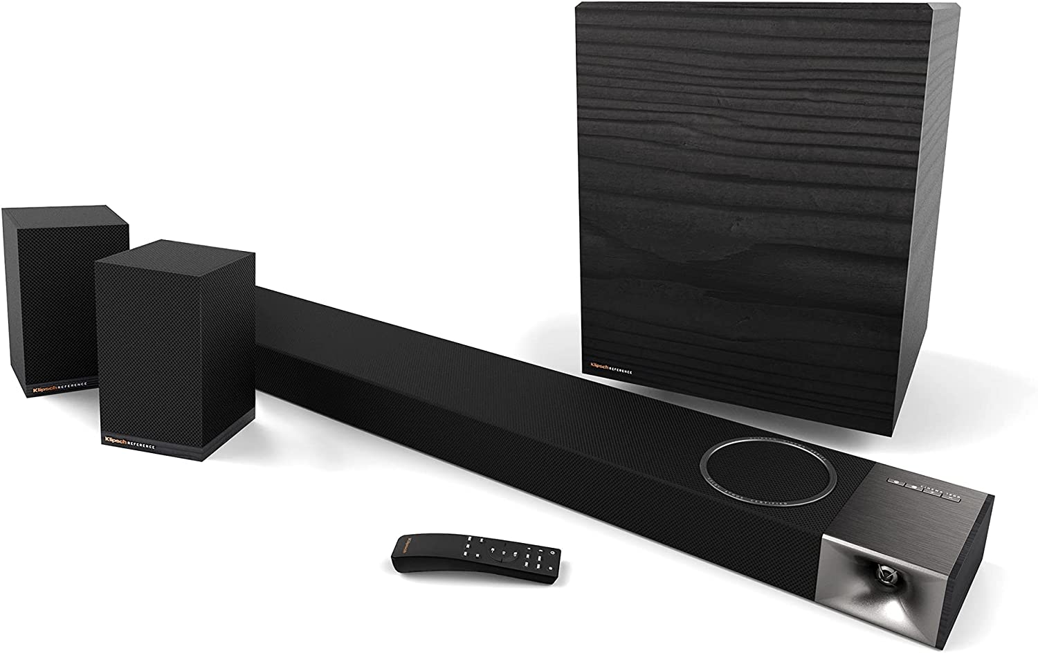 Klipsch Cinema 1200 5.1.4 Dolby Atmos Sound Bar and Surround Sound System (Certified Refurbished)