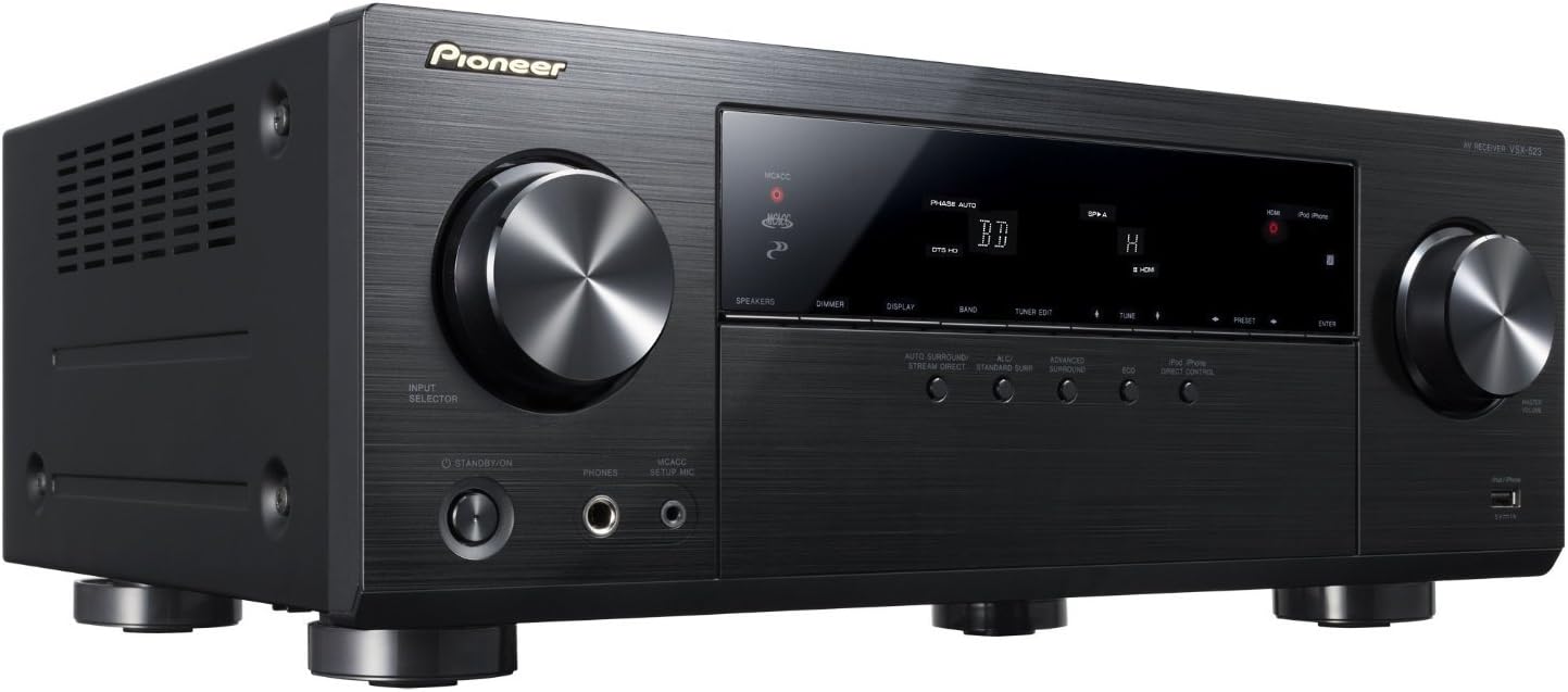 Pioneer VSX-523 5.1-Channel A/V Receiver (Certified Refurbished)