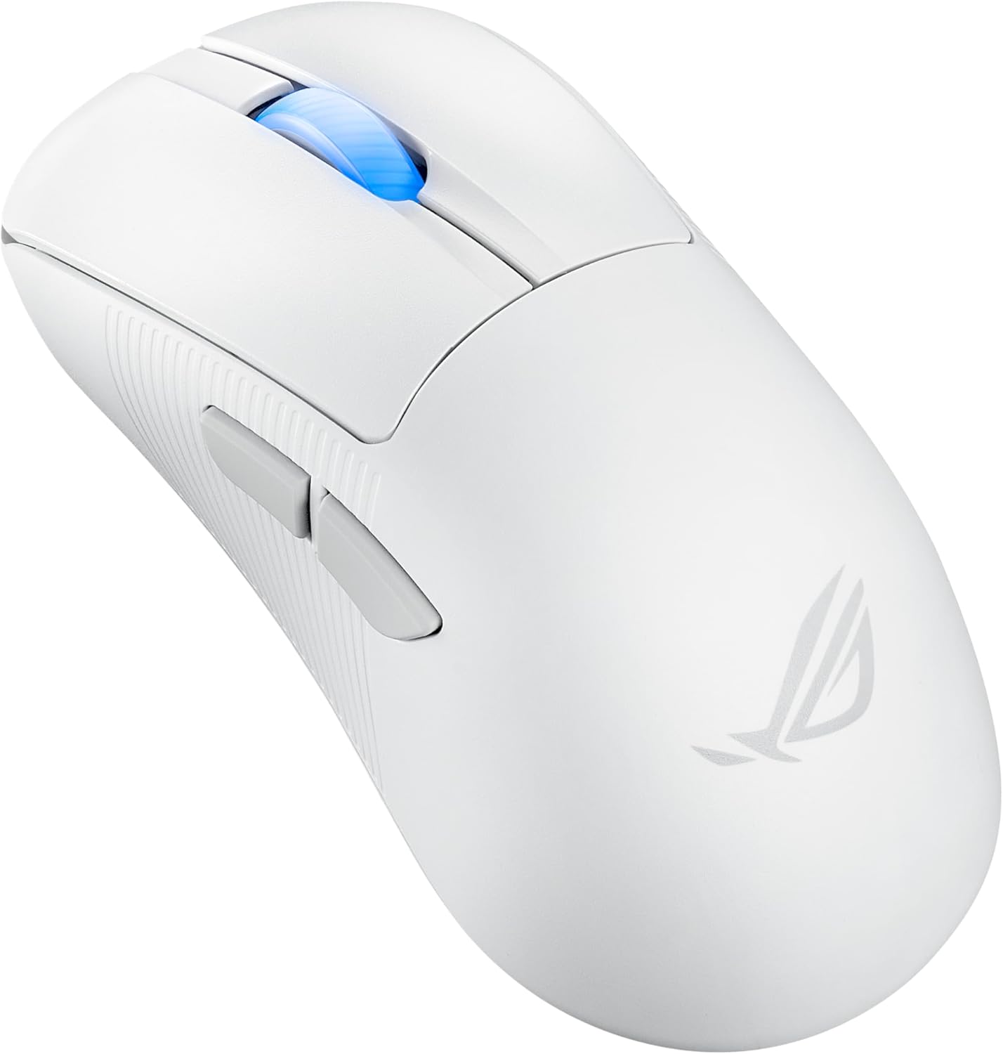 ASUS ROG Keris II Ace Wireless Gaming Mouse, 54g Lightweight, AimPoint Pro 42K Optical Sensor, Optical Micro Switches, SpeedNova Wireless, ROG Polling Rate Booster, Esports & FPS Gaming, White (Certified Refurbished)