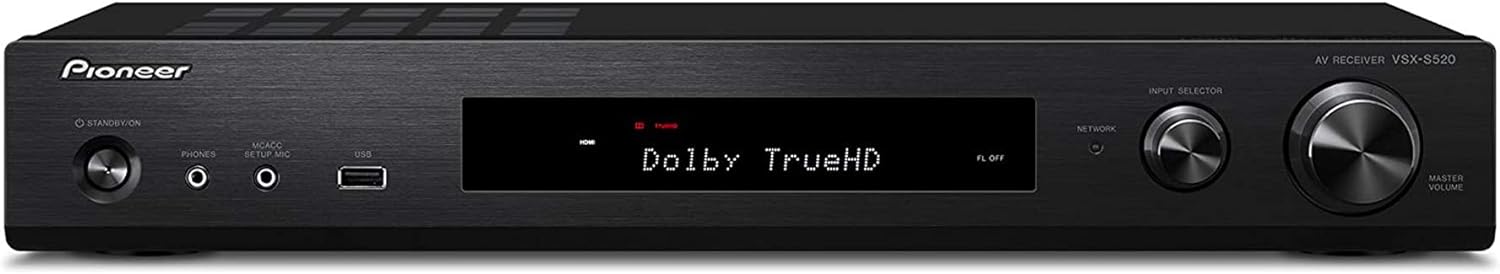 Pioneer VSX-S520 Slim 5.1 Channel A/V Receiver (Certified Refurbished)