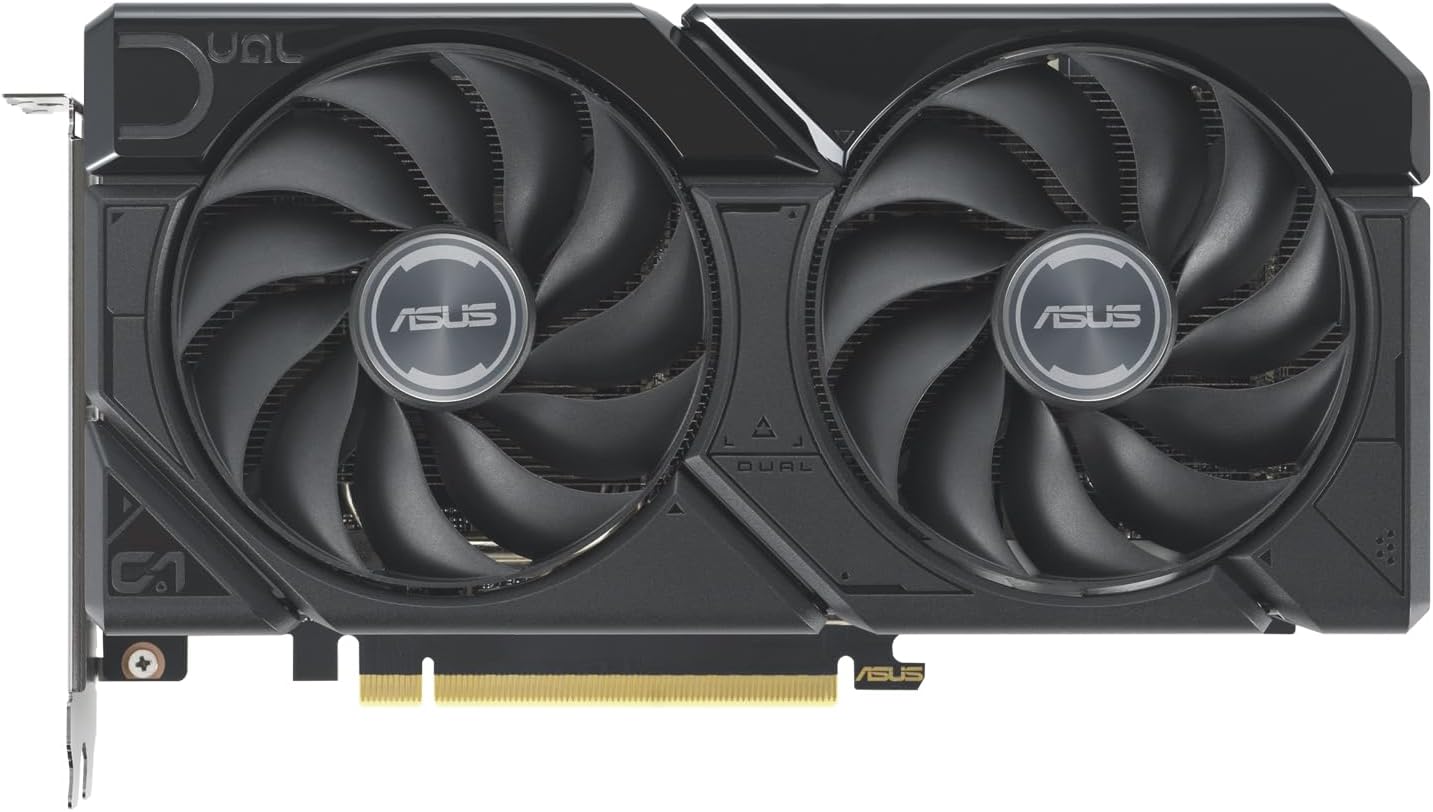 ASUS Dual Radeon RX 7600 XT OC Edition 16GB GDDR6 Graphics Card AMD RDNA 3 PCIe 4.0 16GB GDDR6 Memory HDMI 2.1 DisplayPort 2.1 (Certified Refurbished)