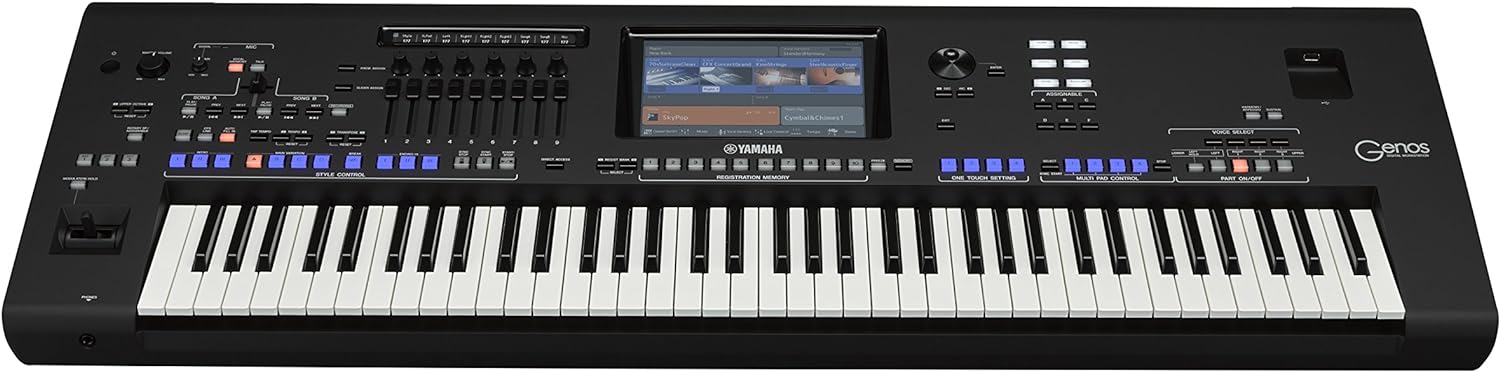 Yamaha Genos 76-Key Digital Piano Workstation (Certified Refurbished)