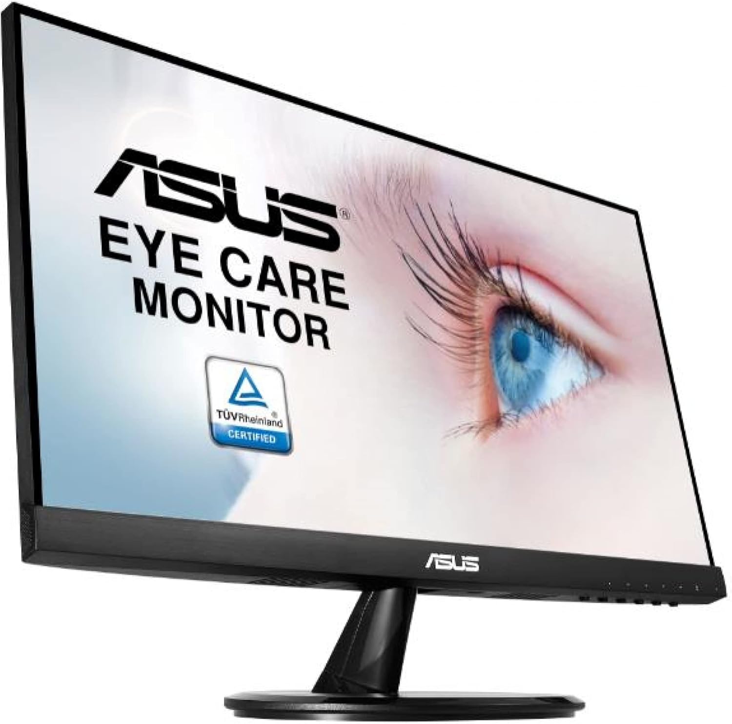 ASUS VP229HE 21.5 Monitor, 1080P Full HD, 75Hz, IPS, FreeSync/Adaptive-Sync, Eye Care, HDMI VGA, Frameless, VESA Wall Mountable (Certified Refurbished)