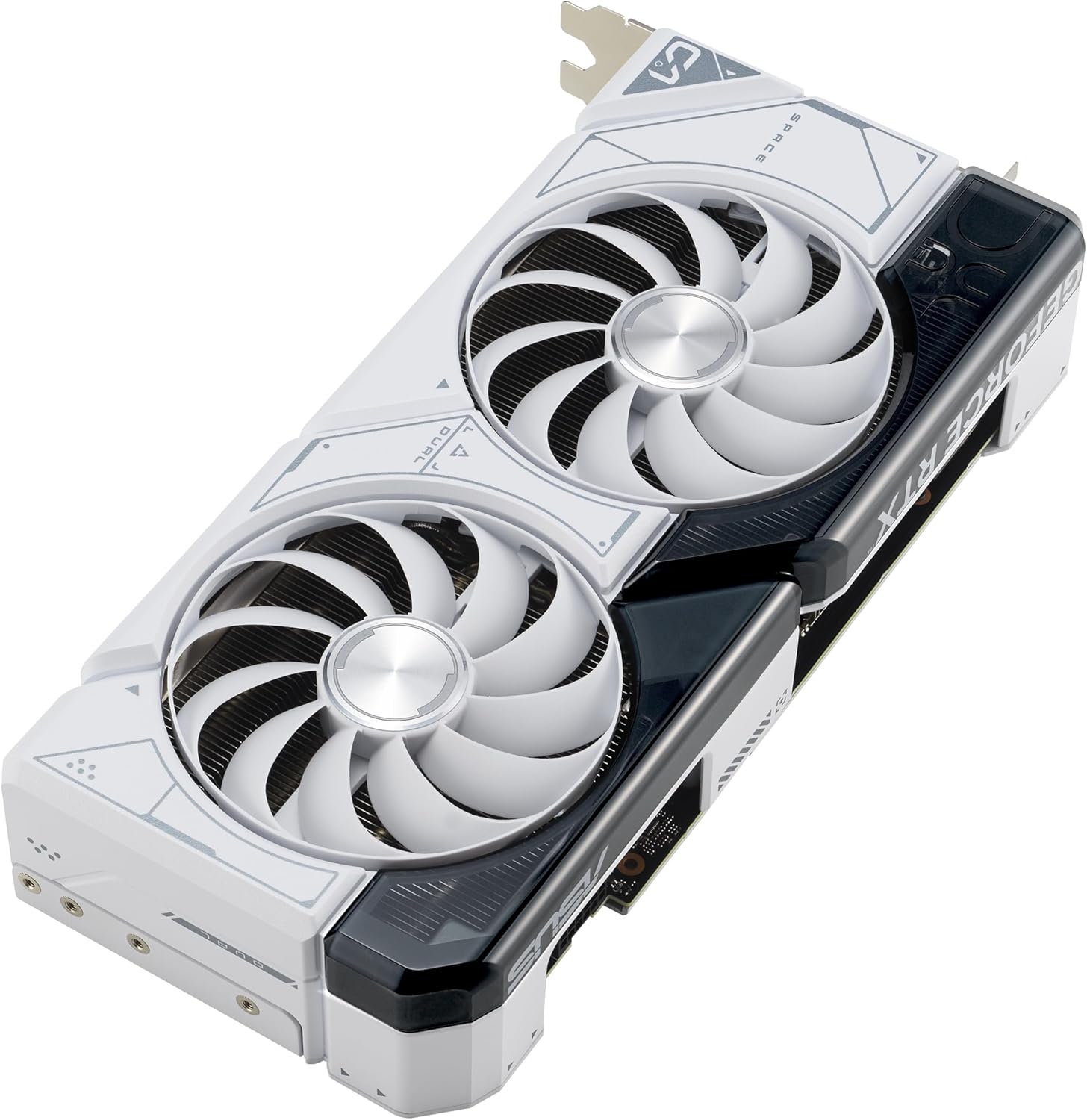 ASUS Dual GeForce RTX™ 4070 Super White OC Edition (PCIe 4.0, 12GB GDDR6X, DLSS 3, HDMI 2.1a, DisplayPort 1.4a, 2.56-Slot Design, Axial-tech Fan Design, Auto-Extreme Technology, and More) (Certified Refurbished)