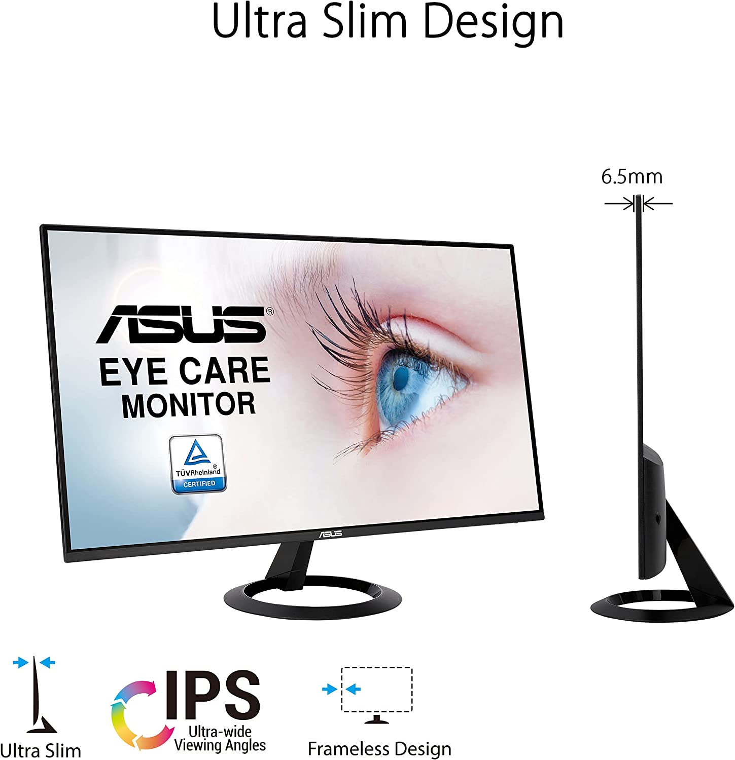 Asus VZ27EHE Full HD Monitor (Certified Refurbished)