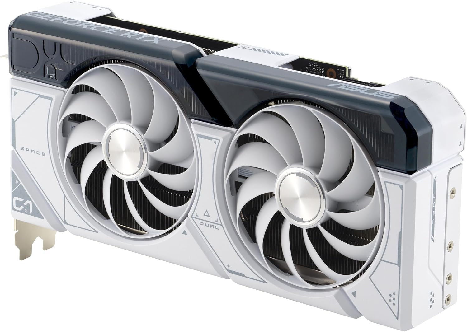 ASUS Dual GeForce RTX™ 4070 Super White OC Edition (PCIe 4.0, 12GB GDDR6X, DLSS 3, HDMI 2.1a, DisplayPort 1.4a, 2.56-Slot Design, Axial-tech Fan Design, Auto-Extreme Technology, and More) (Certified Refurbished)