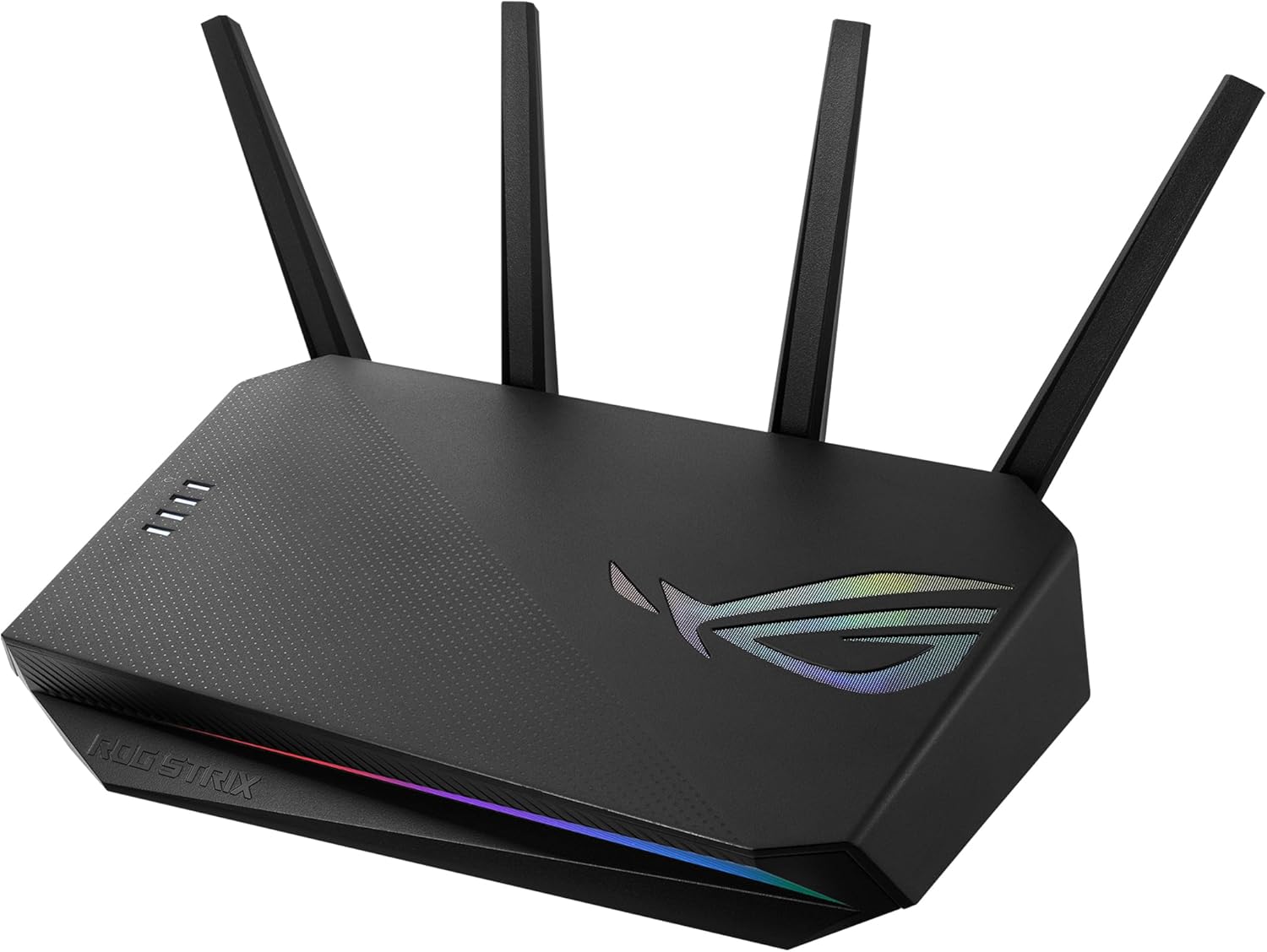 ASUS ROG Strix GS-AX5400 WiFi 6 Extendable Gaming Router, Gaming Port, Mobile Game Mode, Port Forwarding, VPN Fusion, Aura RGB, Subscription-free Network Security, Instant Guard, AiMesh Compatible (Certified Refurbished)