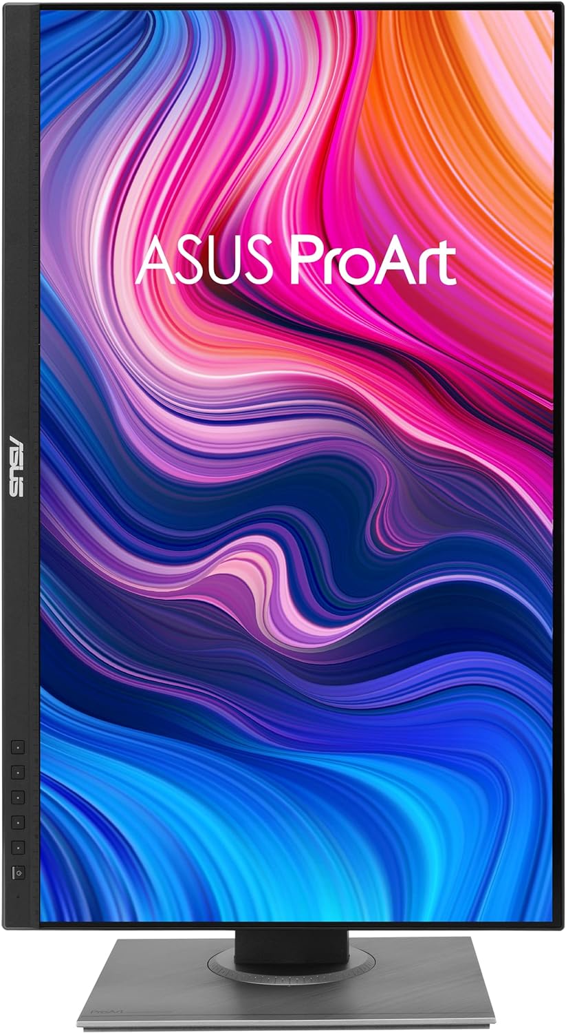 Asus ProArt 27 inch PA278QV Monitor | 2560 x 1440 | WQHD | 100% sRGB/Rec. 709 | DisplayPort, HDMI, DVI-D, Mini DP | Calman Verified | Eye Care, Anti-Glare (Certified Refurbished)