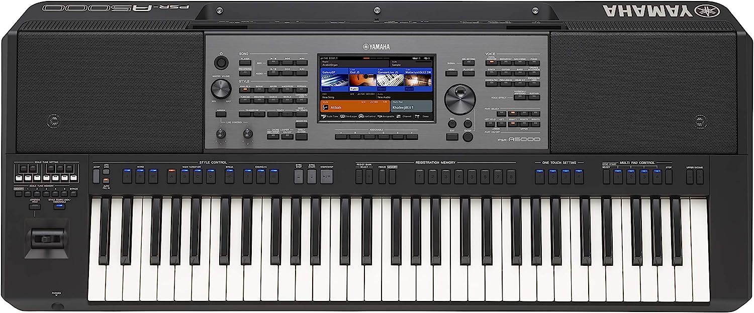 Yamaha PSR-A5000 61-Key World Music Arranger Workstation (Certified Refurbished)