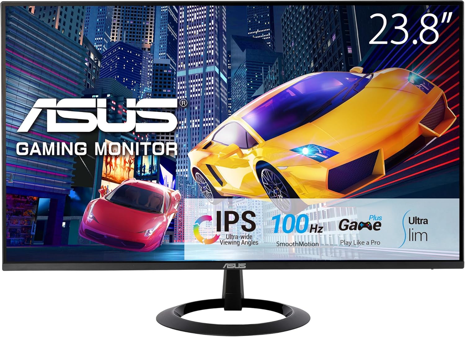 ASUS TUF Gaming VG279Q1A 27” Gaming Monitor, 1080P Full HD, 165Hz (Supports 144Hz), IPS, 1ms, Adaptive-sync/FreeSync Premium, Extreme Low Motion Blur, Eye Care, HDMI DisplayPort (Certified Refurbished)