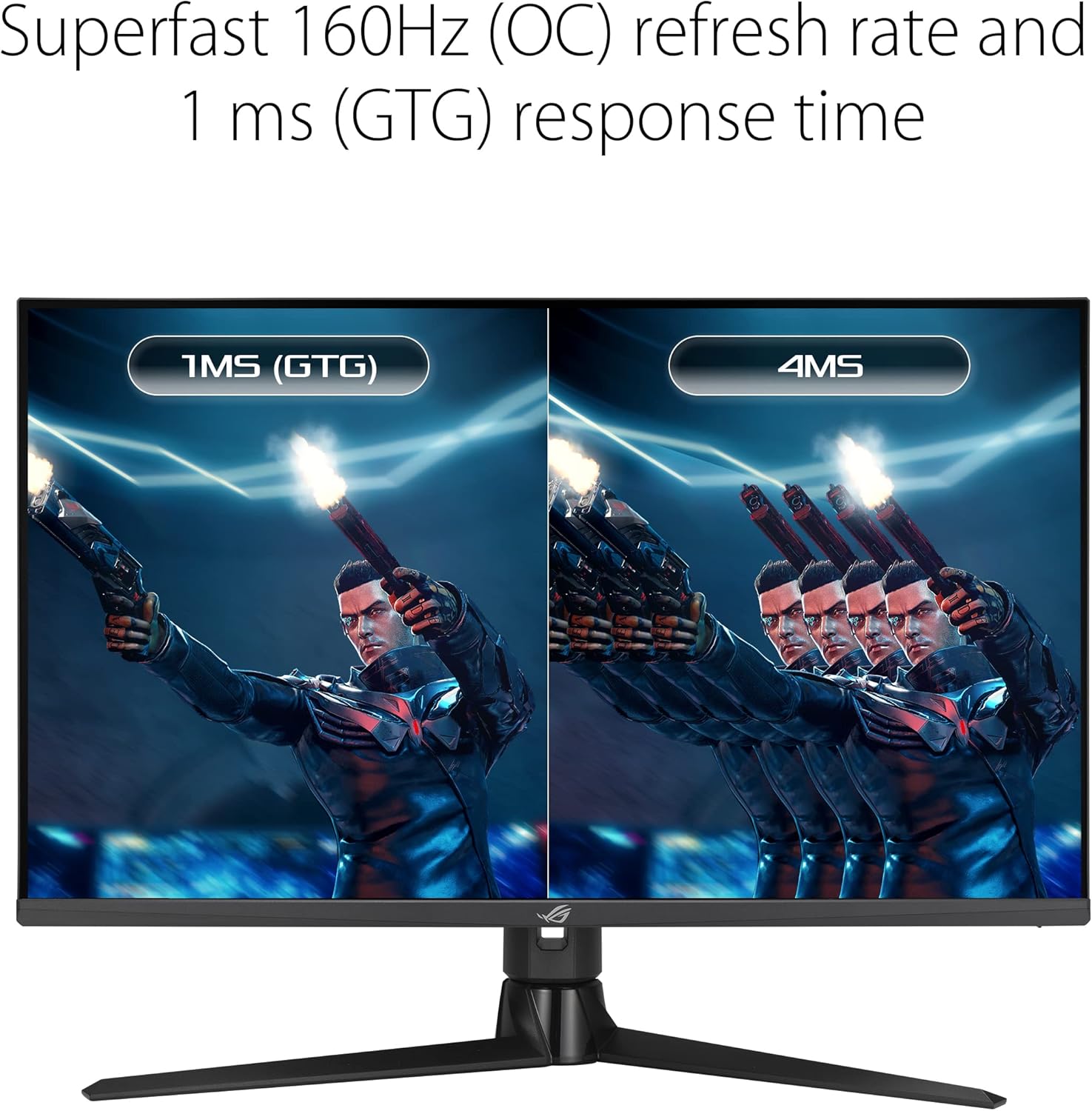 ASUS ROG Strix 32” HDMI 2.1 DSC Gaming Monitor (XG32UQ) - 4K UHD (3840 x 2160), Fast IPS, 160Hz, 1ms, G-SYNC compatible, FreeSync Premium Pro, DisplayPort, USB, HDMI, DisplayHDR600, Variable Overdrive (Certified Refurbished)