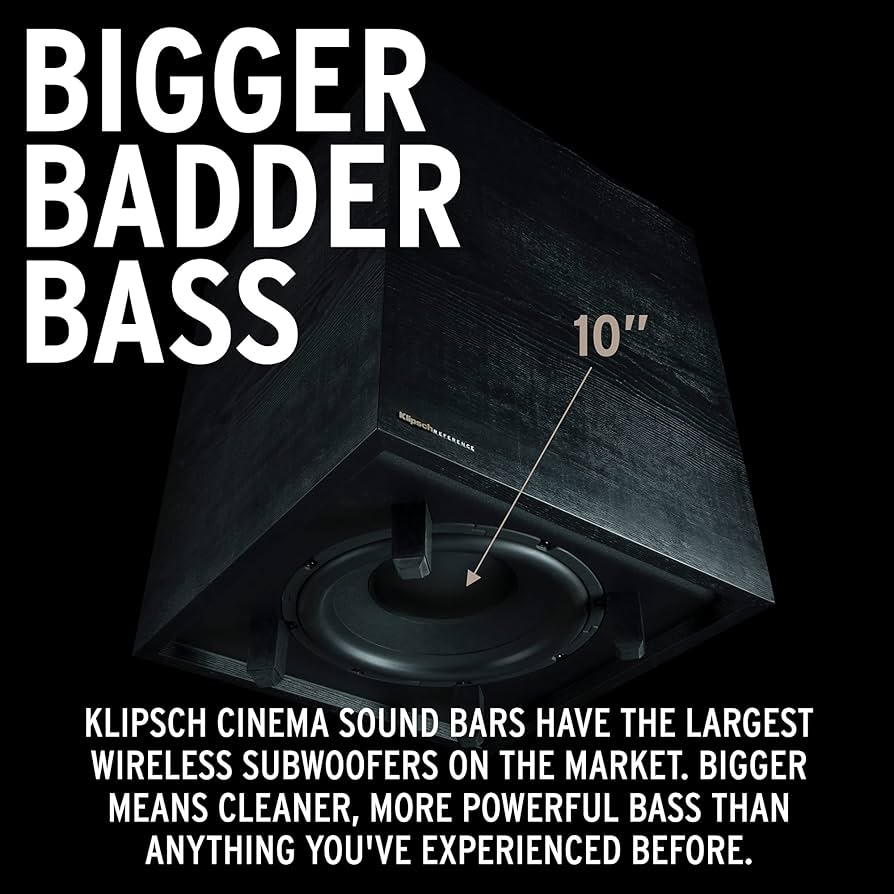 Klipsch Cinema 800 Standalone 10" Subwoofer (Refurbished)