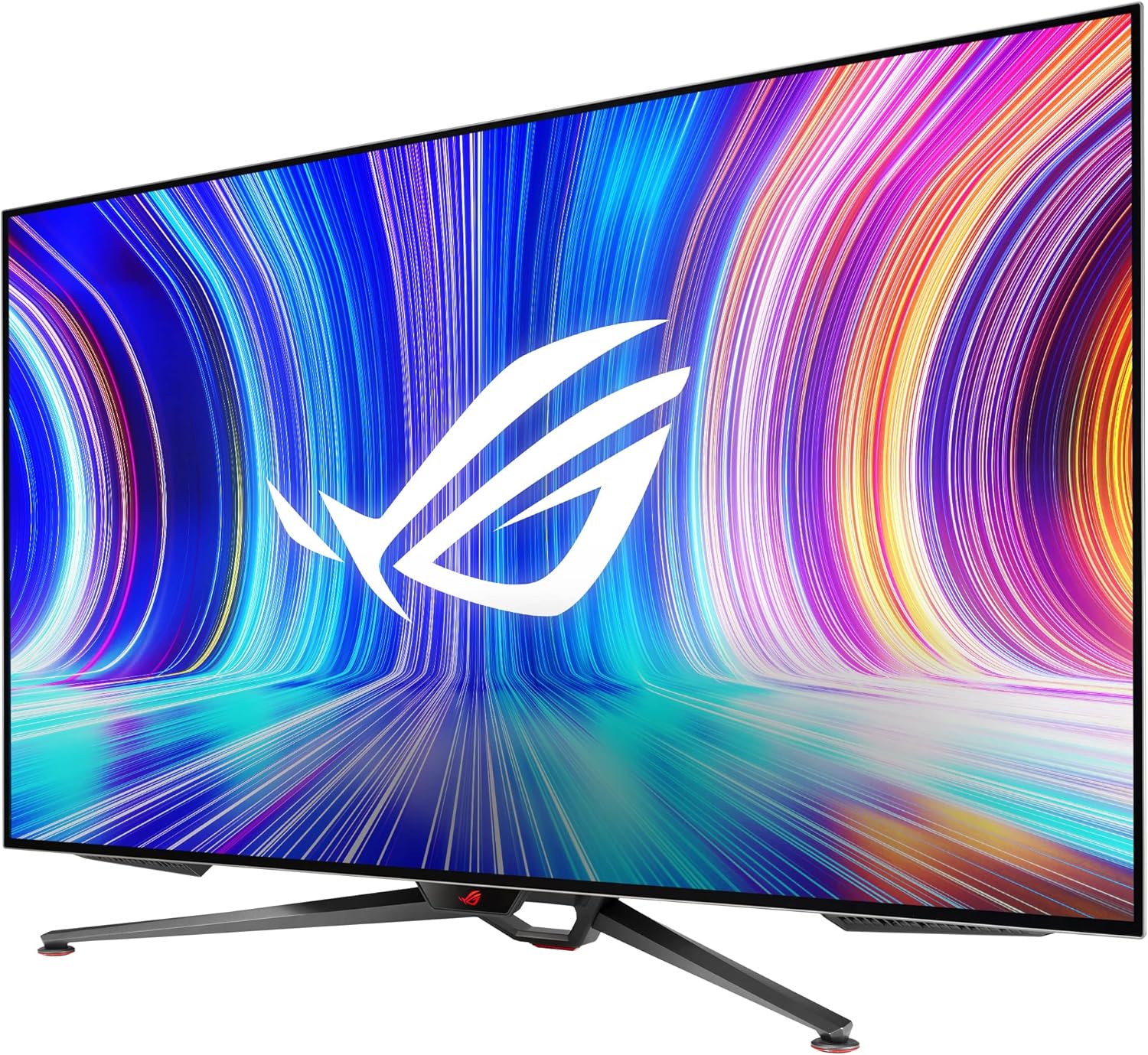 ASUS ROG Swift 47.5” 4K OLED Gaming Monitor (PG48UQ)- UHD (3840 x 2160), 138Hz, 0.1ms, HDMI 2.1, True 10 bit, DCI-P3 98%, G-SYNC Compatible, DisplayPort, USB, Console Ready, Remote Control, Anti-Glare (Certified Refurbished)