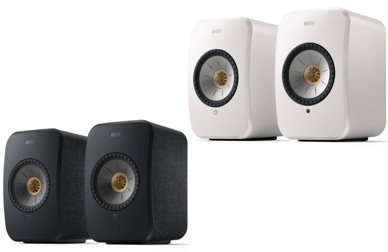 KEF LSXII Wireless HiFi Speaker System with Uni-Q Technology - Pair (Certified Refurbished)