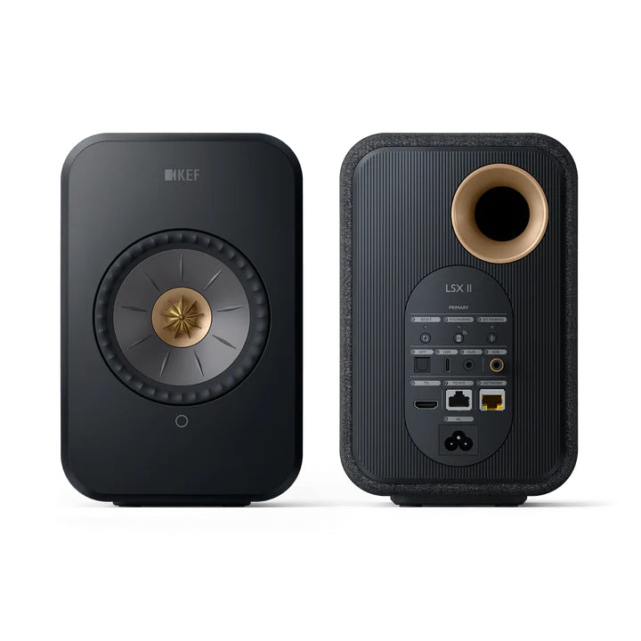 KEF LSXII Wireless HiFi Speaker System with Uni-Q Technology - Pair (Certified Refurbished)