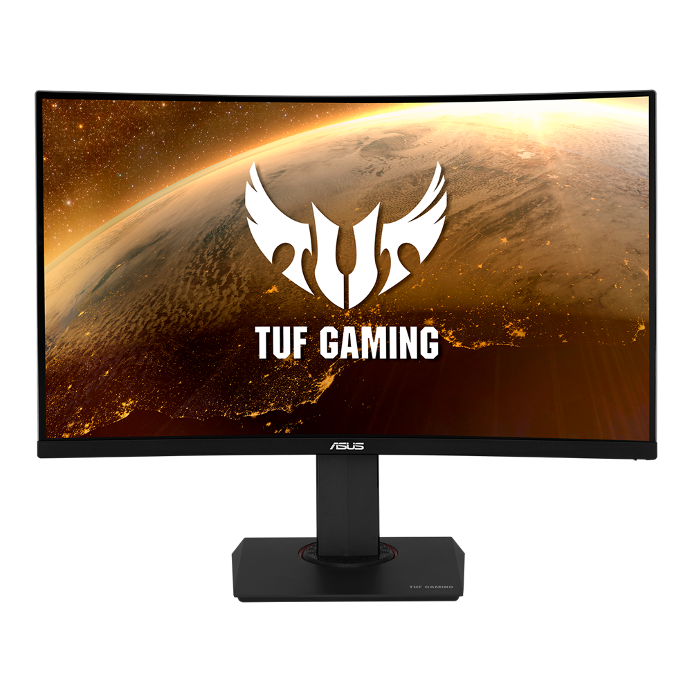 ASUS TUF Gaming VG32VQ Curved HDR Gaming Monitor – 32 inch QHD (2560x1440), 144Hz, Extreme Low Motion Blur Sync™, Adaptive-sync, Freesync™ Premium,1ms (MPRT),HDR10