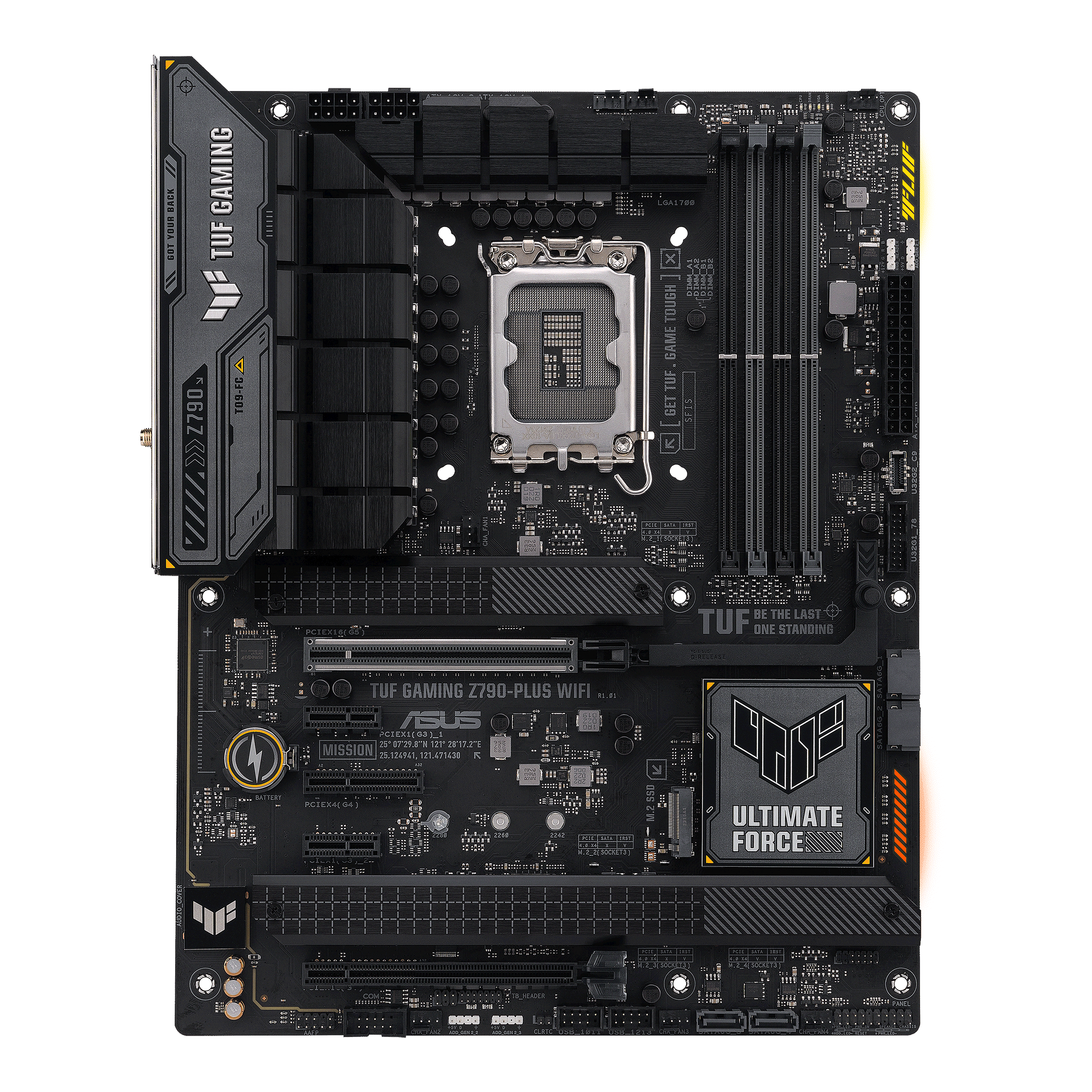 ASUS TUF Gaming Z790-Plus WiFi LGA 1700(Intel 12th&13th Gen) ATX Motherboard(PCIe 5.0,4xM.2 Slots,16+1 DrMOS,WiFi 6,2.5Gb LAN,Front USB 3.2 Gen 2 Type-C,Thunderbolt 4(USB4),Aura RGB) (Certified Refurbished)