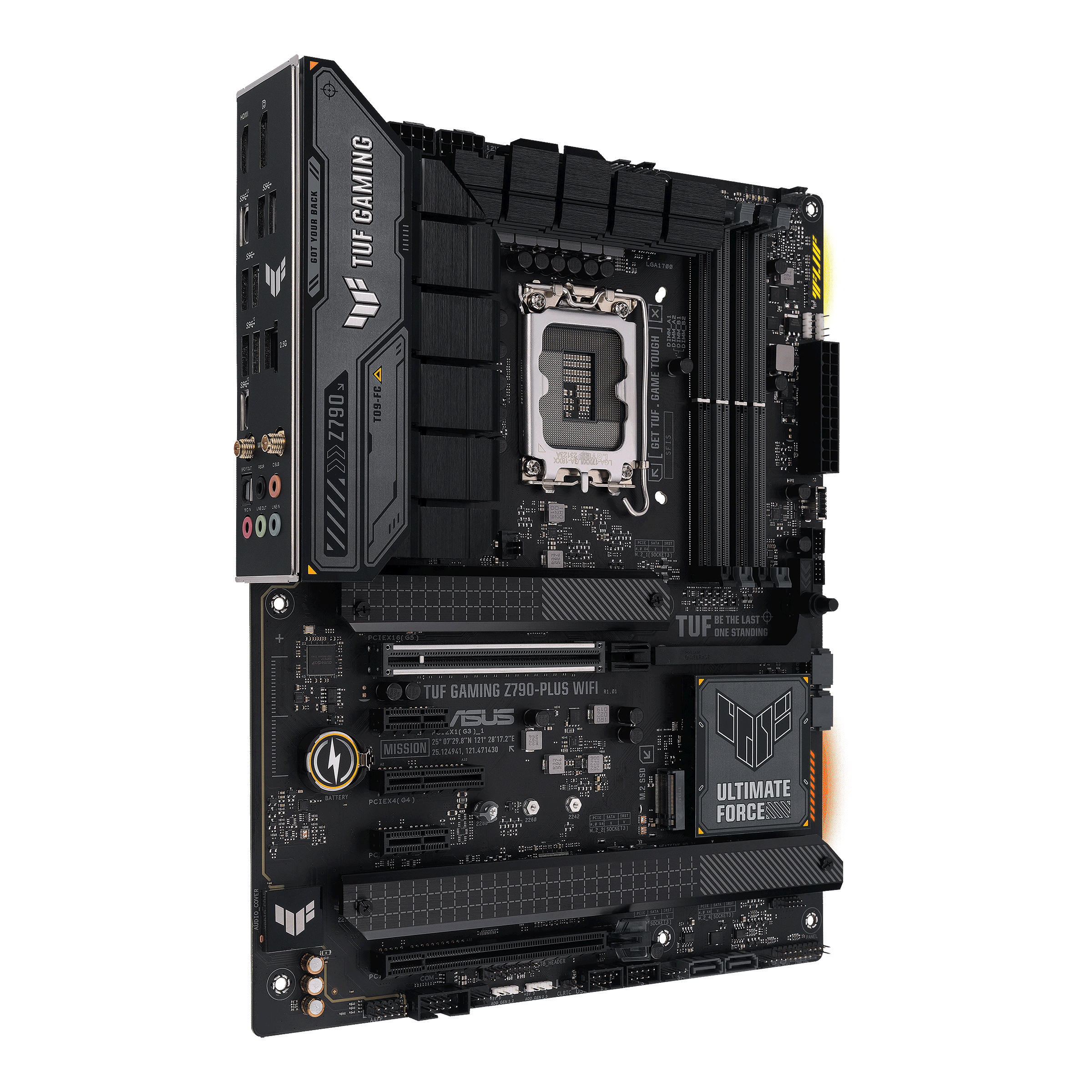 ASUS TUF Gaming Z790-Plus WiFi LGA 1700(Intel 12th&13th Gen) ATX Motherboard(PCIe 5.0,4xM.2 Slots,16+1 DrMOS,WiFi 6,2.5Gb LAN,Front USB 3.2 Gen 2 Type-C,Thunderbolt 4(USB4),Aura RGB) (Certified Refurbished)