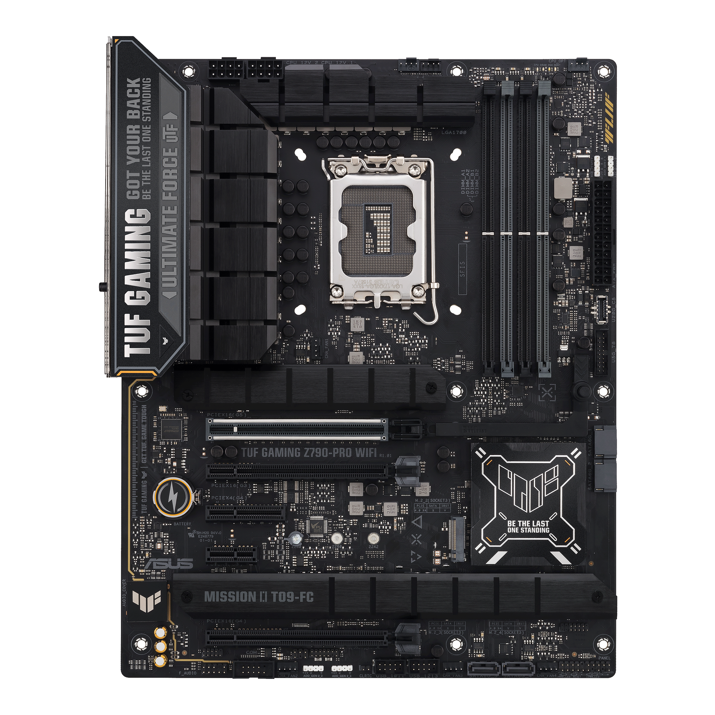 ASUS TUF Gaming Z790-PRO WiFi 6E LGA 1700(Intel®13th&12th Gen) ATX Motherboard(DDR5,PCIe Gen 5 x 16 SafeSlot with Q-Release,Front Panel USB 20Gbps Type-C with PD) (Certified Refurbished)