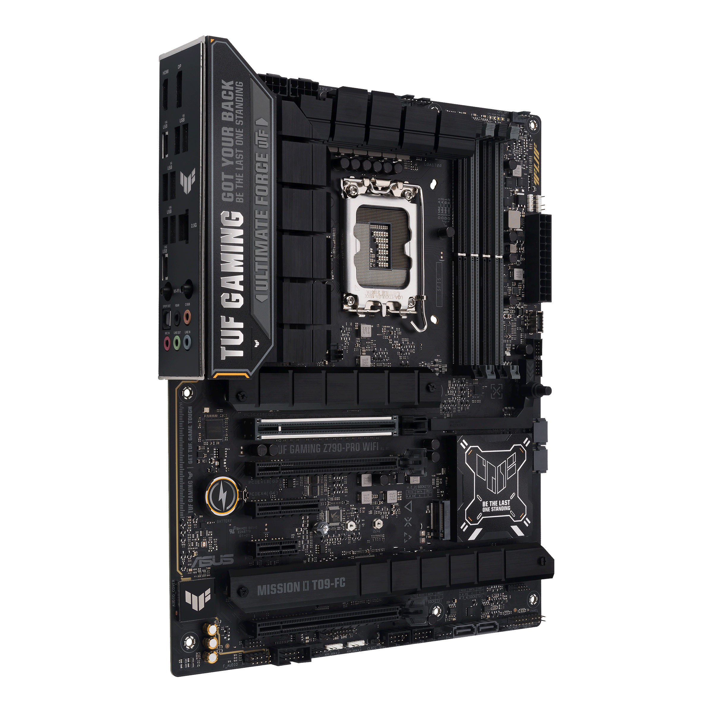 ASUS TUF Gaming Z790-PRO WiFi 6E LGA 1700(Intel®13th&12th Gen) ATX Motherboard(DDR5,PCIe Gen 5 x 16 SafeSlot with Q-Release,Front Panel USB 20Gbps Type-C with PD) (Certified Refurbished)