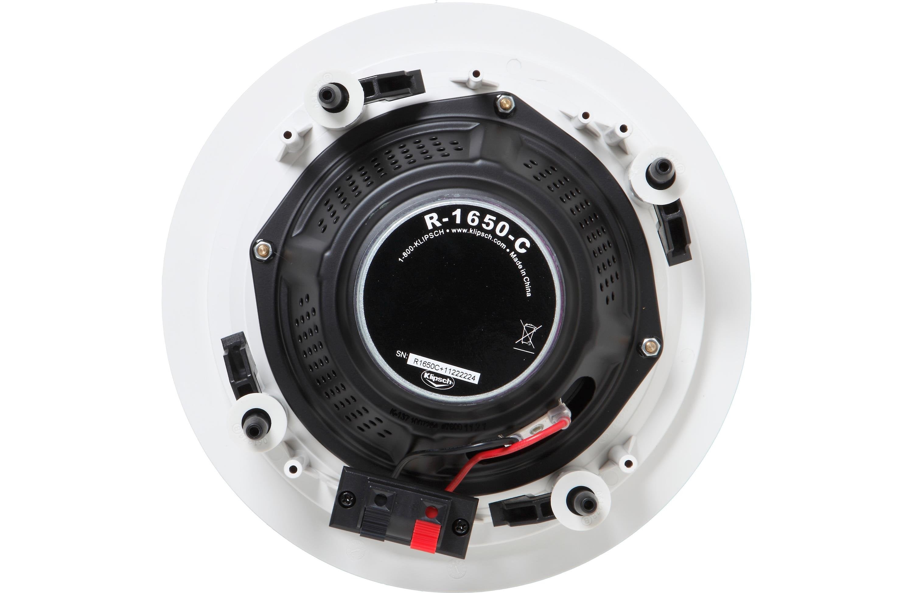 Klipsch R1650C 6.5" In-Ceiling Speaker - Single (Certified Refurbished)