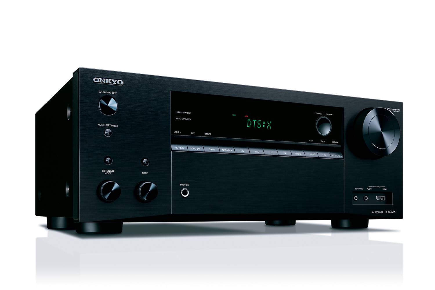 Onkyo TX-NR676 Front Angled