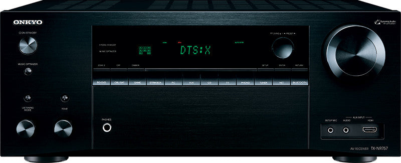 Onkyo TX-NR757 7.2 Channel Receiver 4K Bluetooth WiFi Atmos THX 1260W (B-STOCK)