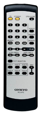 Onkyo DX-C390 Remote