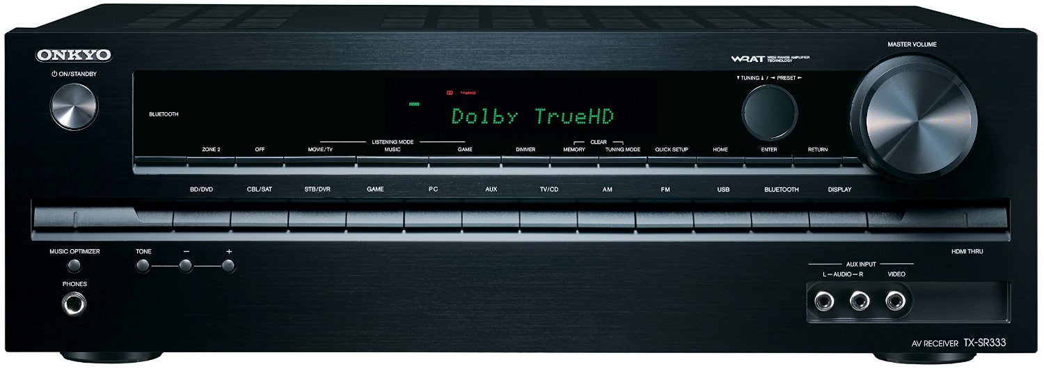 Onkyo TX-SR333 5.1-Channel 3-D Receiver (B-STOCK)